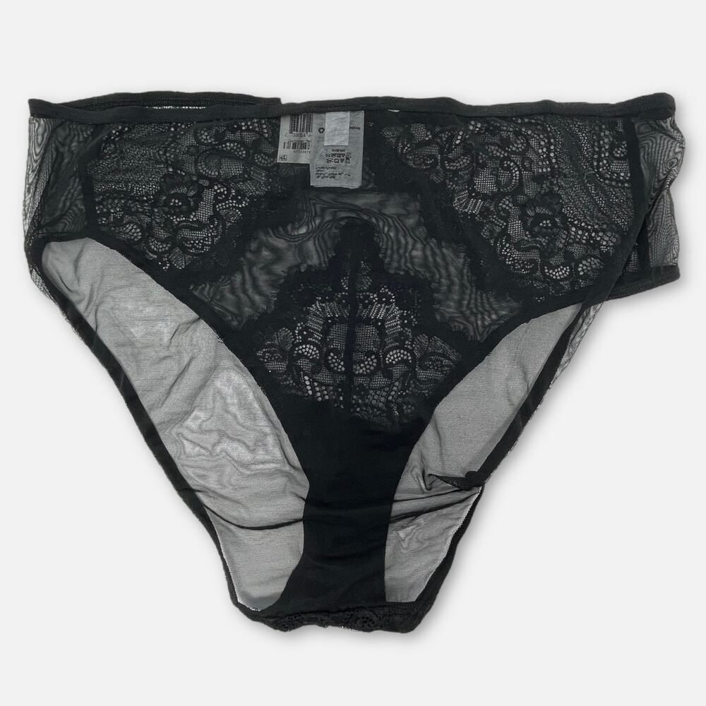 INC, Jenni, b.tempt'd Mix NWT Panties Lace Check Solid XXL 4 pk Red Black Pink